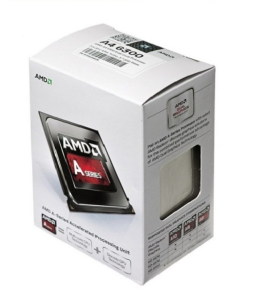 AMD APU A4 X2 6300 (FM2) solo con Mother
