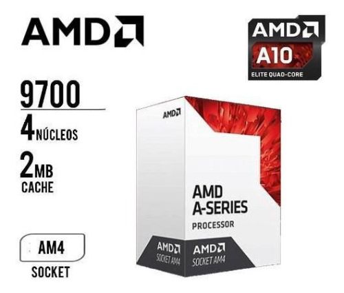 AMD APU A10 X4 9700 (AM4) · Imagen 2