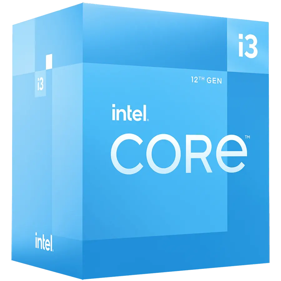 INTEL CORE I3-12100 (LGA1700) BULK con cooler