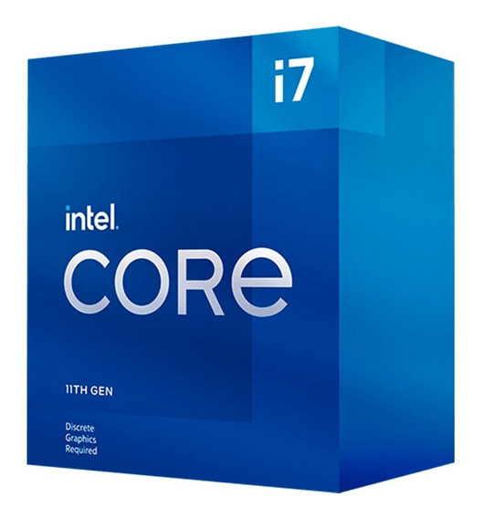 INTEL CORE I7 11700F (11va GEN SOCKET 1200) SIN VIDEO