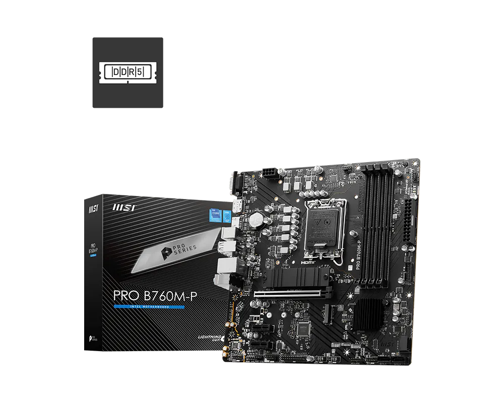 MSI PRO B760M-P (LGA1700) DDR5 Mother