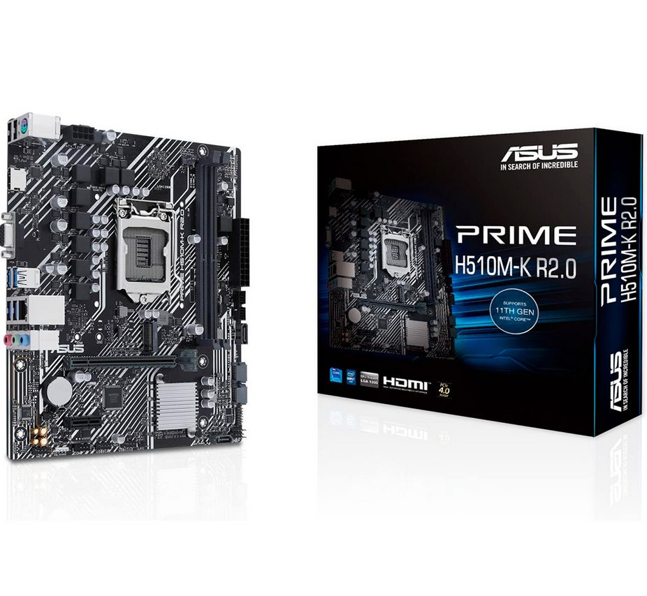 ASUS OUTLET PRIME H510M-K R2.0 (1200) Mother - SIN CAJA