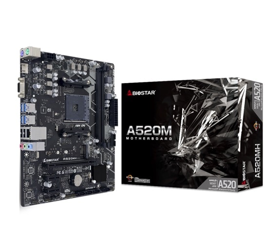 BIOSTAR A520MT (AM4)	 mother