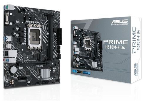 ASUS PRIME H610M-F D4 R2.0 (LGA1700) DDR4