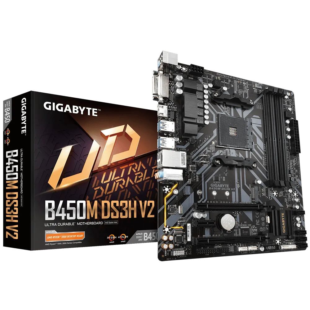 GIGABYTE B450M DS3H V2 (AM4) mother