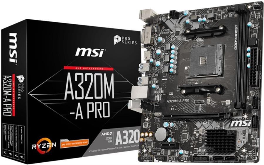 MSI A320M-A PRO (AM4) Mother