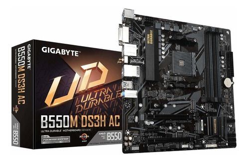 GIGABYTE B550M DS3H AC (AM4) Mother