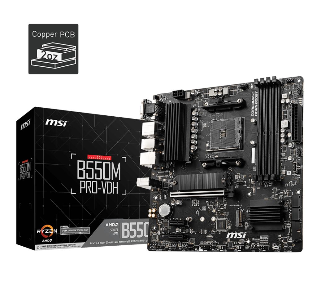 MSI B550M-PRO-VDH (AM4) mother