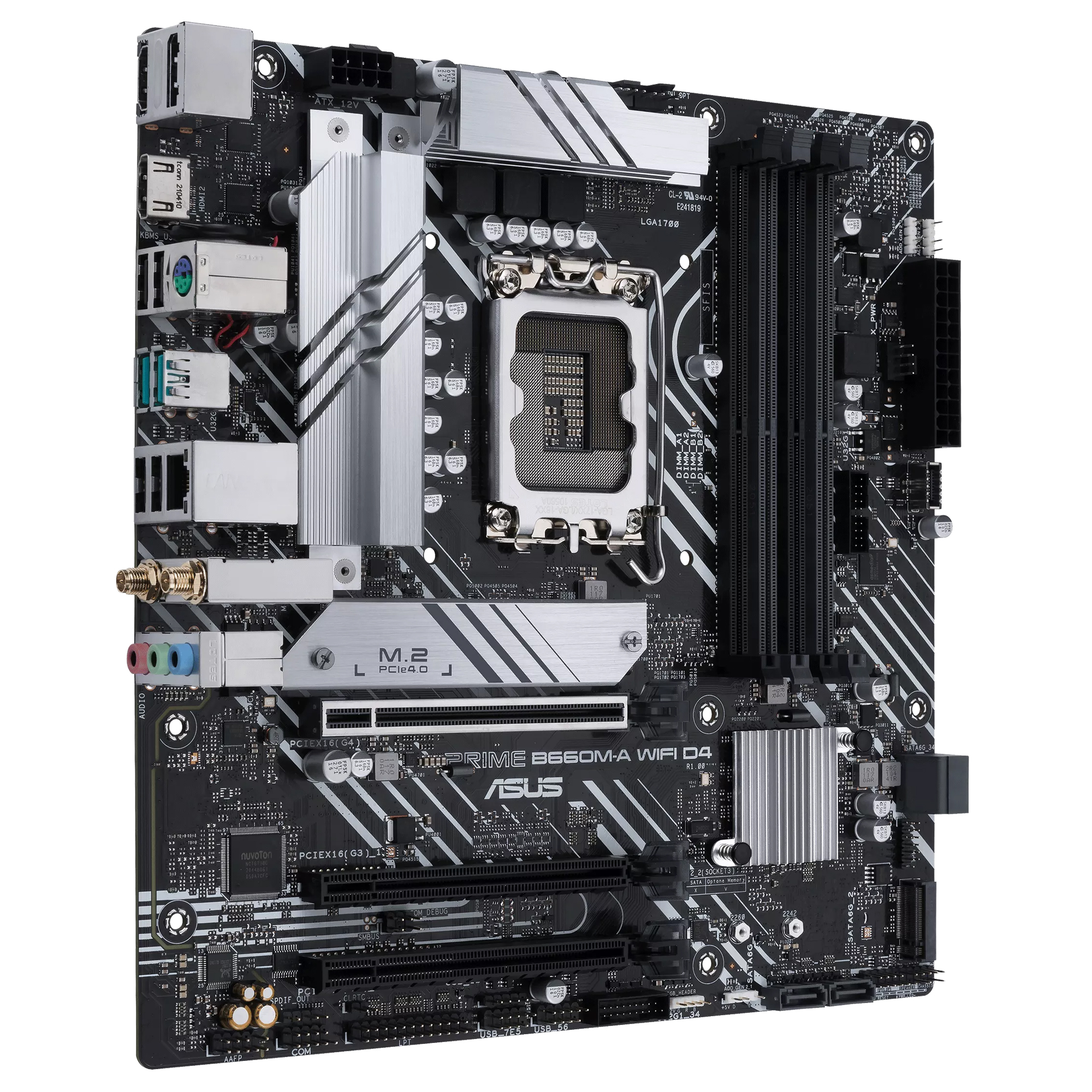 ASUS PRIME B660M-A D4 (LGA 1700) Mother · Imagen 2
