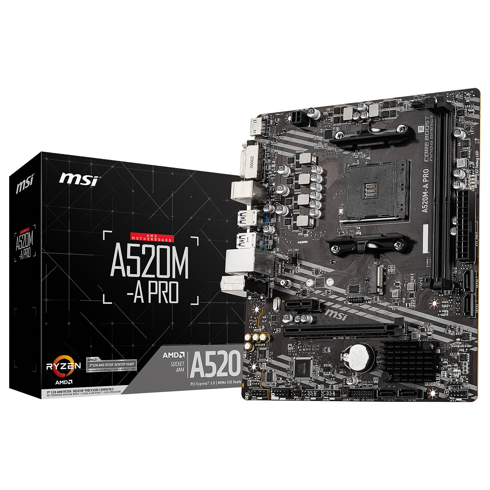 MSI A520M PRO-VH (AM4) mother