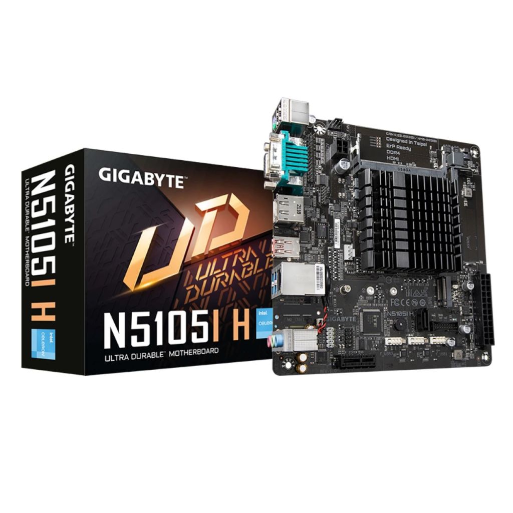 GIGABYTE N5105I H CON MICRO INTEL CELERON N5105I H G10 (Combo Mother/Micro)  SODIMM DDR4