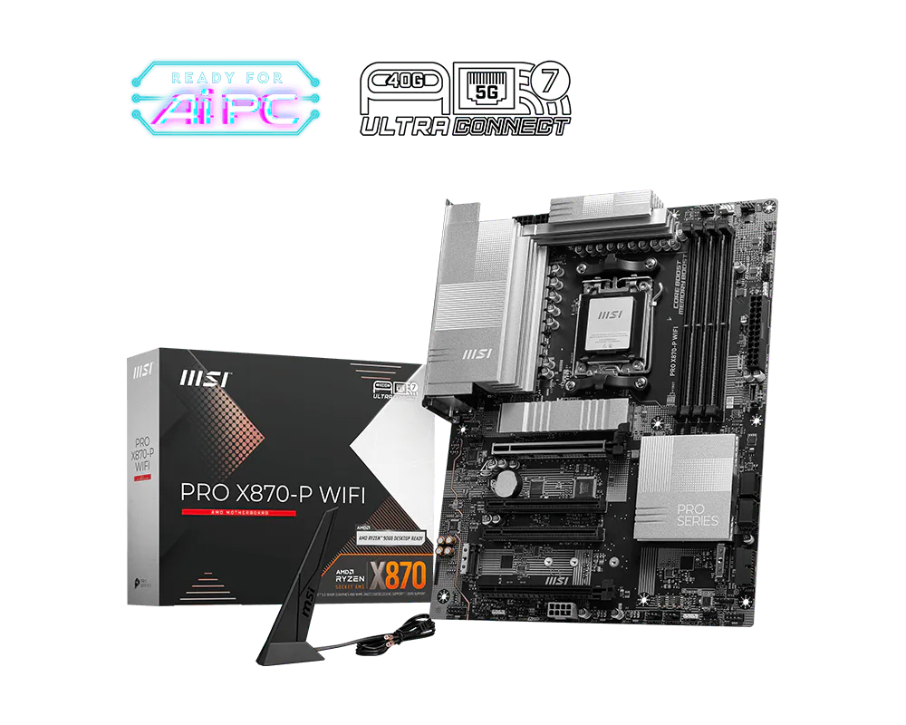 MSI PRO X870-P WIFI (AM5) DDR5 911-7E47-014 Mother