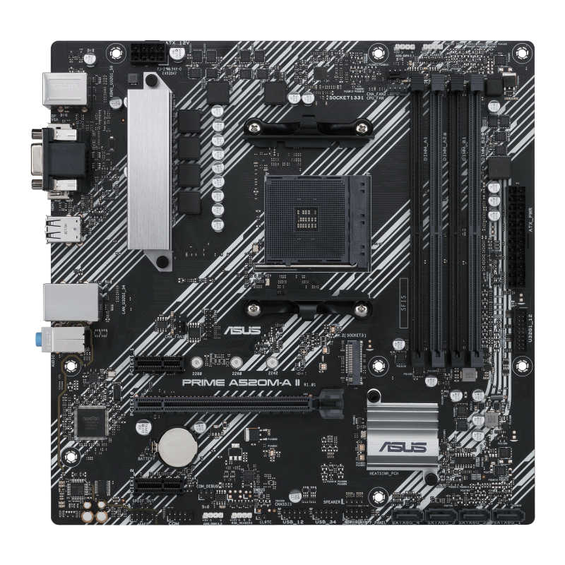 ASUS PRIME A520M-K CSM (AM4) Mother · Imagen 2