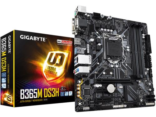 GIGABYTE B365M DS3H (1151)  8va y 9na