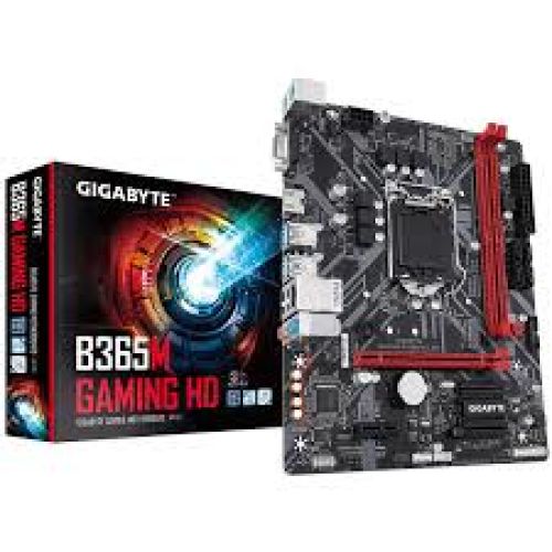 GIGABYTE B365M GAMING HD (1151) 8va y 9na Mother