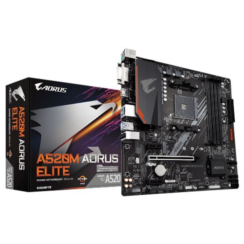 GIGABYTE A520M AORUS ELITE (AM4)