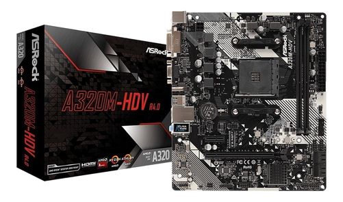 ASROCK A320M-HDV R4.0 (AM4) mother