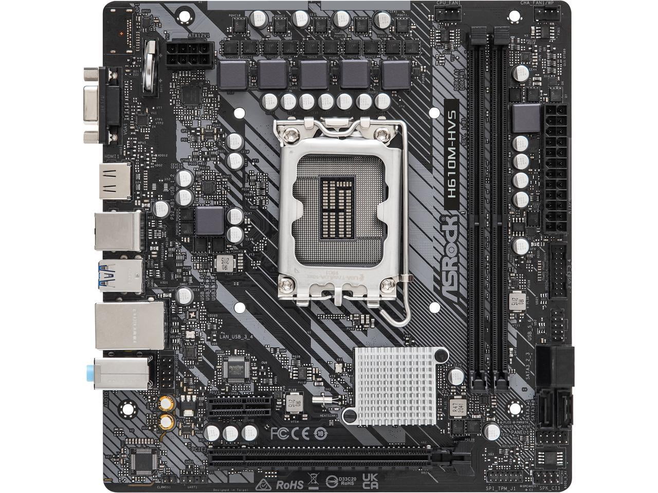 ASROCK H610M-HVS (LGA 1700) DDR4 · Imagen 2