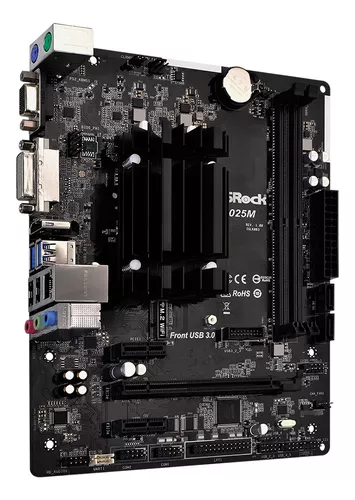 ASROCK J4025M+ INTEL DUAL CORE J4025 DDR4 · Imagen 2