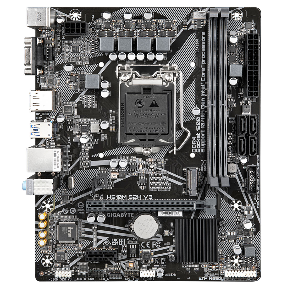 GIGABYTE H510M S2H V3 (LGA1200) mother  · Imagen 2