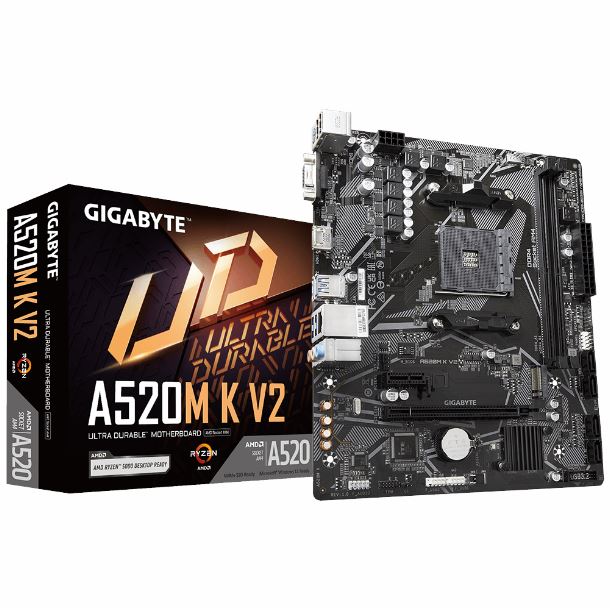 GIGABYTE A520M-K V2 (AM4) Mother