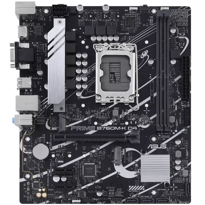 ASUS PRIME B760M-K D4 (LGA1700) Mother · Imagen 2