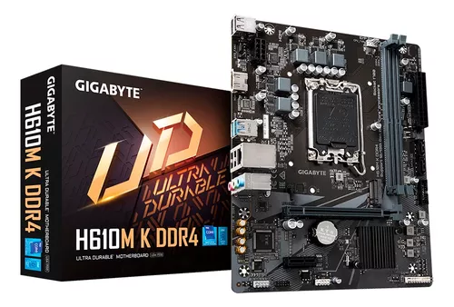 GIGABYTE H610M K DDR4 (LGA1700) Mother	