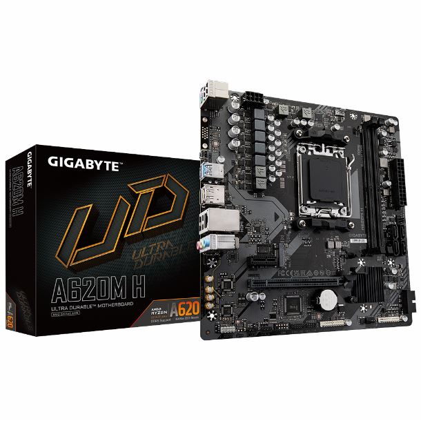 GIGABYTE A620M H DDR5 (AM5)	Mother