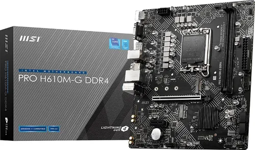 MSI PRO H610M-G DDR4 (LGA1700) Mother