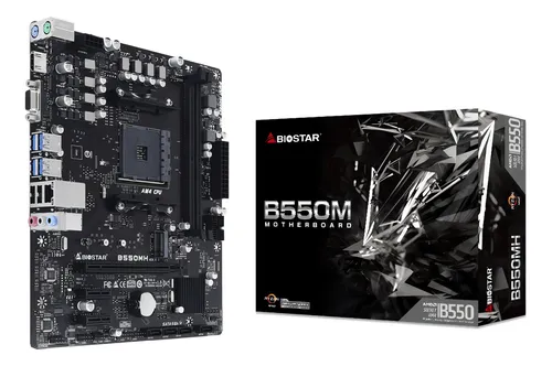 BIOSTAR B550MH 3.0 (AM4)	Mother