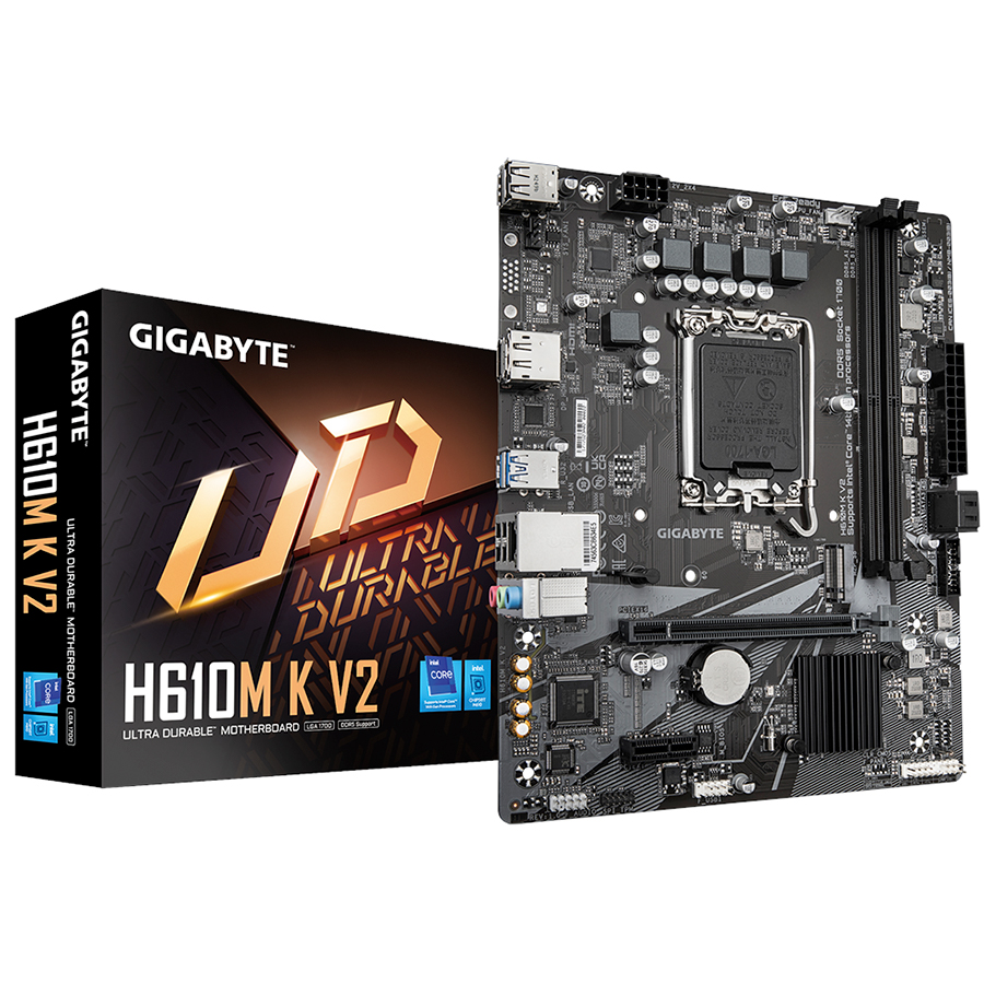 GIGABYTE H610M K V2 DDR5 (LGA1700) Mother	