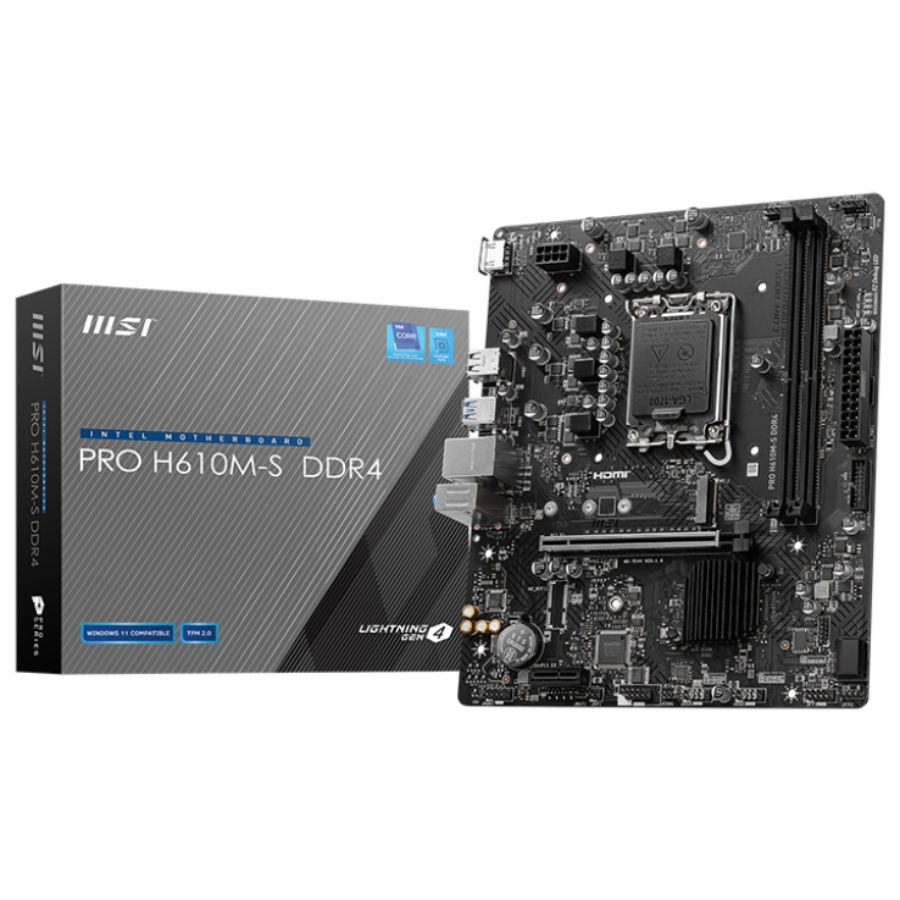 MSI PRO H610M-S DDR4 (LGA1700) mother	