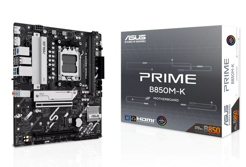ASUS PRIME B850M-K (AM5) DDR5 Mother