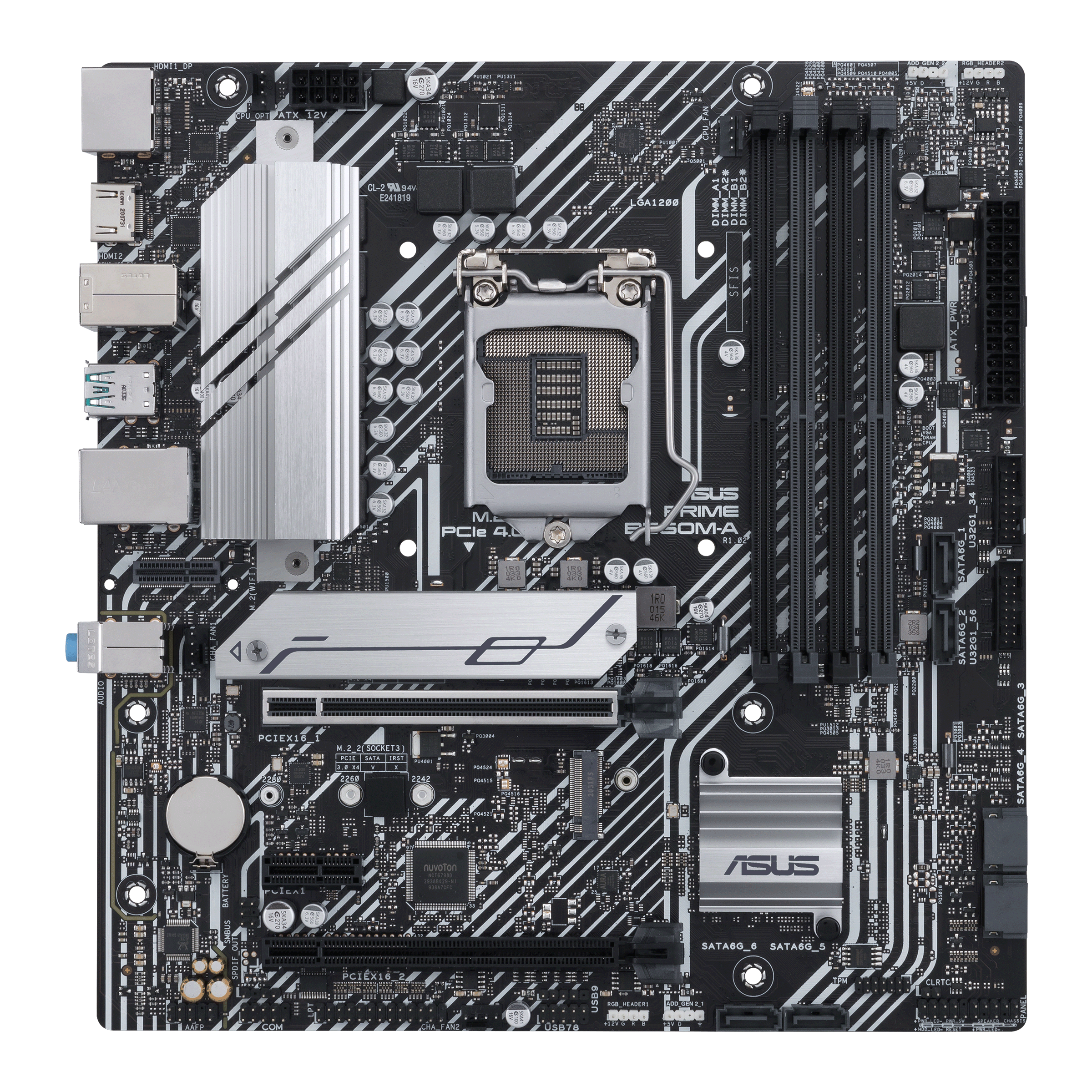 ASUS PRIME B560M-A (LGA 1200) 11VA GENERACION Mother · Imagen 2