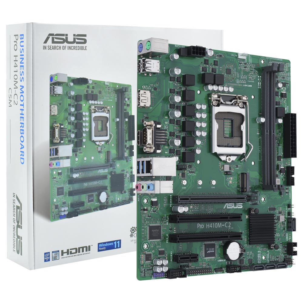 ASUS PRO H410M-C2 CSM BUSINESS (LGA 1200) mother