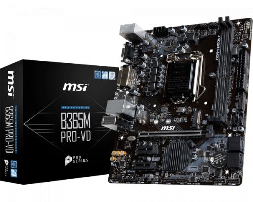 MSI B365M PRO -VH (1151)  8va y 9na