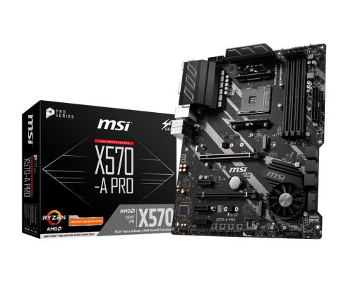 MSI X570-A PRO (AM4) Ryzen 2da y 3ra Gen mother