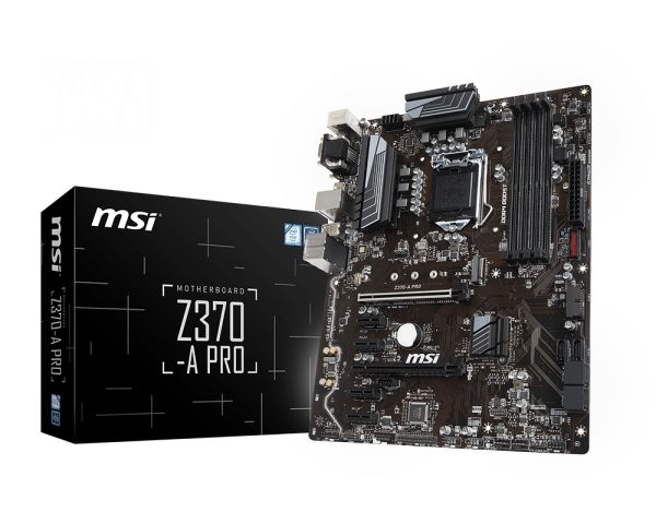 MSI Z370 A PRO (1151) para 8va generacion mother