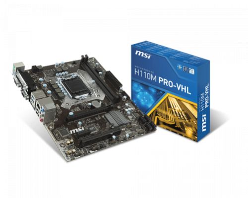 MSI H110M-PRO-VHL (1151) 6ta y 7ma