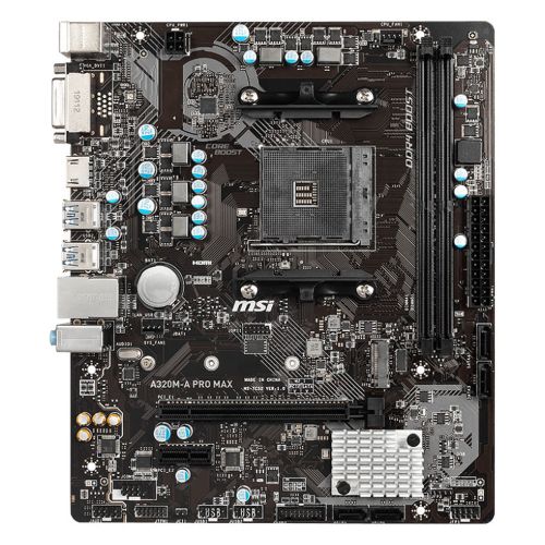 MSI A320M-A PRO MAX (AM4) mother · Imagen 2