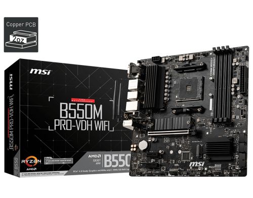 MSI B550M-PRO-VDH WIFI (AM4) mother