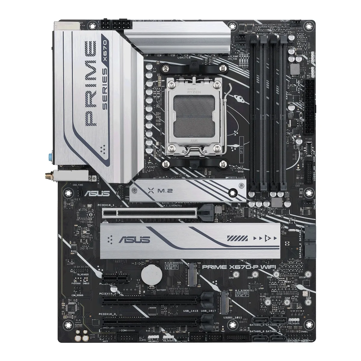 ASUS PRIME X670-P WIFI (AM5) mother · Imagen 2