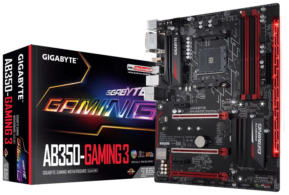 GIGABYTE AB350 GAMING 3 (AM4) mother