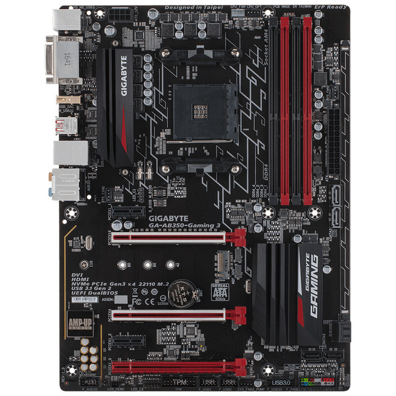GIGABYTE AB350 GAMING (AM4) mother
