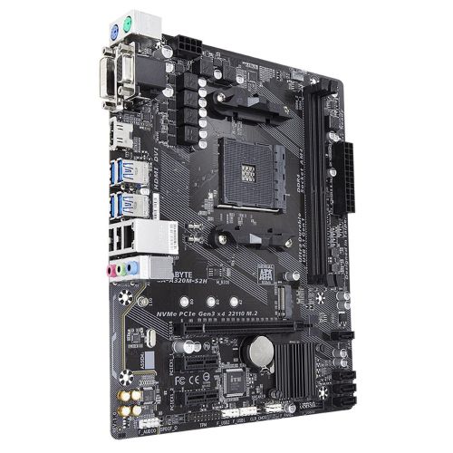 GIGABYTE GA-A320M-S2H (AM4) mother · Imagen 3