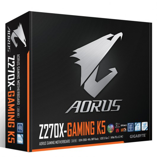 GIGABYTE Z370 AORUS GAMING 3 (1151) para 8va generacion mother