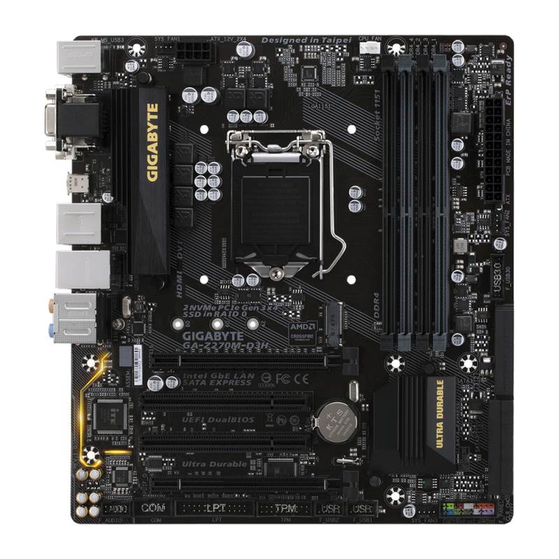 GIGABYTE Z270M-D3H (1151) mother