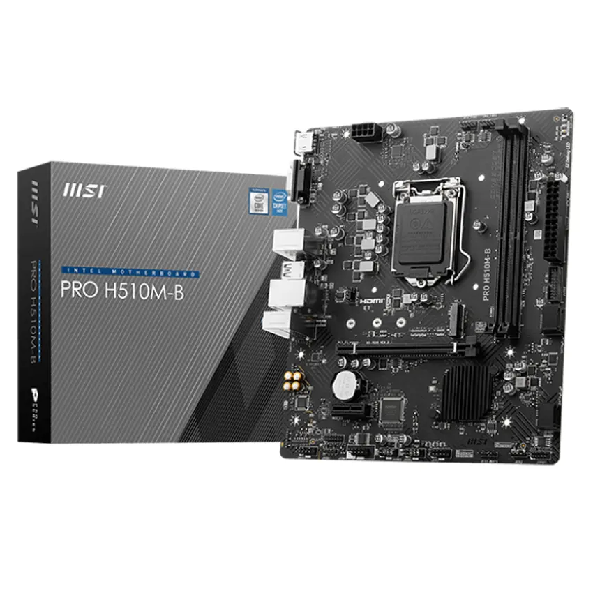 MSI PRO H510M-B (LGA 1200) Mother Solo 10ma gen