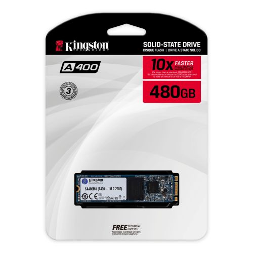 DISCO SSD 480GB KINGSTON A400 M2