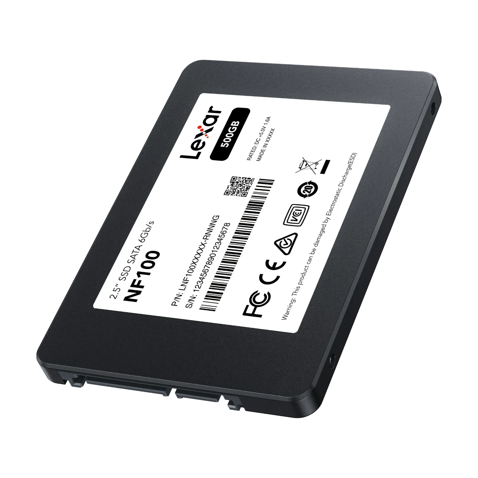 DISCO RIGIDO SSD 500GB LEXAR NF100 LNF100X500G-RNNNG